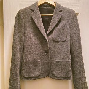 Grey Textured Theory Blazer